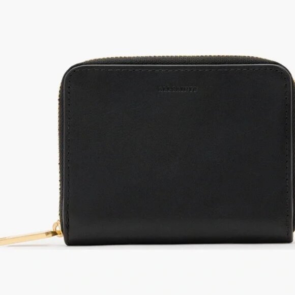 All Saints Handbags - AllSaints Lena Hex Leather Zip Wallet - NWT